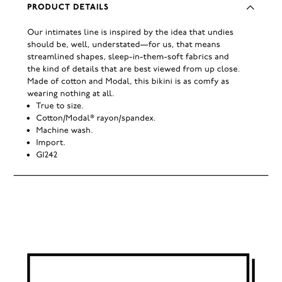 Madewell Cotton-modal Bikini - Picture 2 of 5